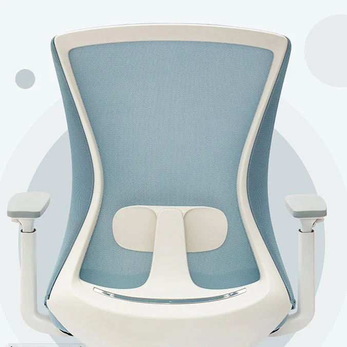 Mécanisme d'inclinaison de chaise coulissante à bras amovibles modernes, chaise de bureau ergonomique sans détresse Clearhalo