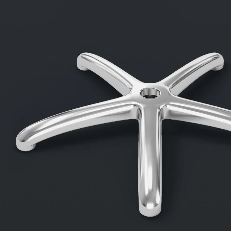 Mécanisme d'inclinaison en cuir de chaise de bras rembourré moderne aucune chaise de bureau ergonomique pénible Clearhalo