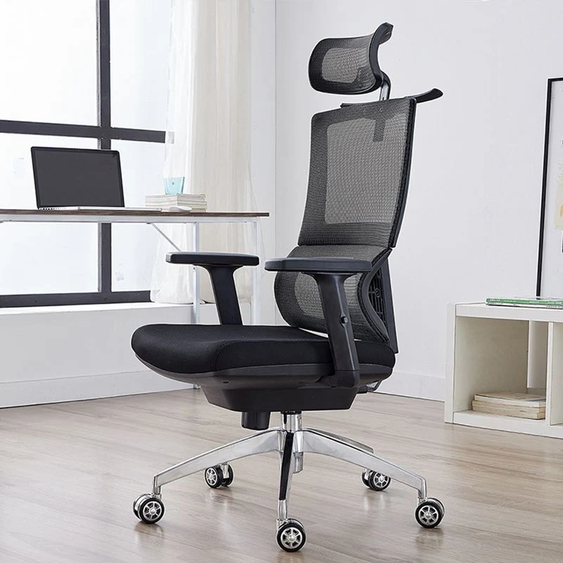Mécanisme démontable moderne d'inclinaison de chaise de bureau de bras aucune chaise de bureau ergonomique pénible Clearhalo