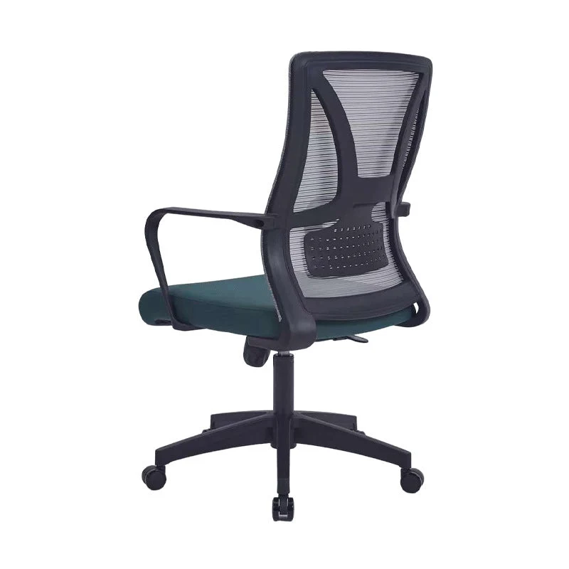 Mécanisme fixe moderne d'inclinaison de chaise de bureau de bras aucune chaise ergonomique pénible Clearhalo