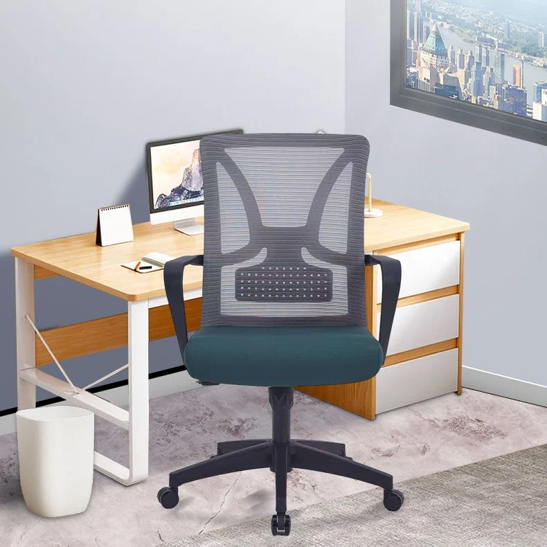 Mécanisme fixe moderne d'inclinaison de chaise de bureau de bras aucune chaise ergonomique pénible Clearhalo