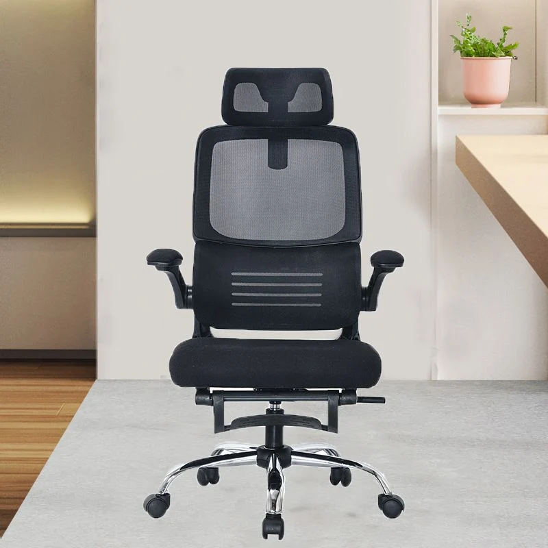 Mécanisme moderne d'inclinaison de chaise de bureau de bras démontables aucune chaise ergonomique affligeante de glissière...