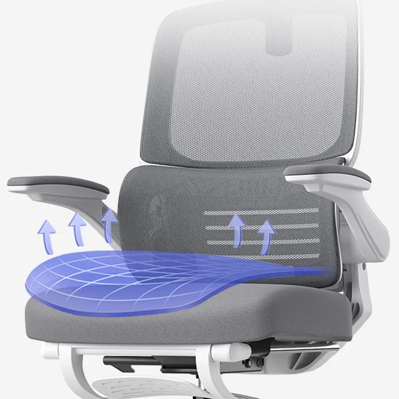 Mécanisme moderne d'inclinaison de chaise de bureau de bras démontables aucune chaise ergonomique affligeante de glissière...