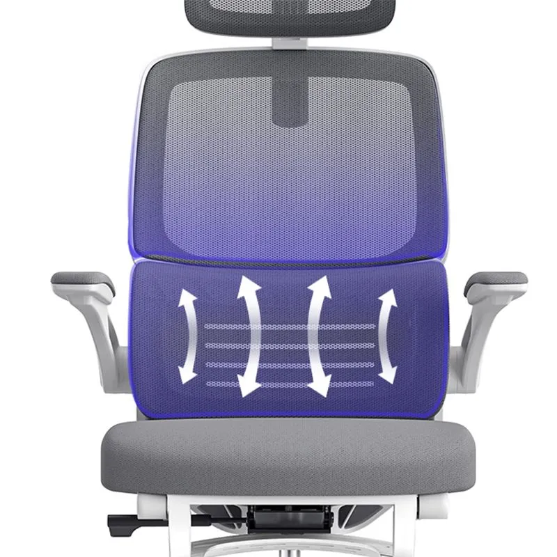 Mécanisme moderne d'inclinaison de chaise de bureau de bras démontables aucune chaise ergonomique affligeante de glissière...