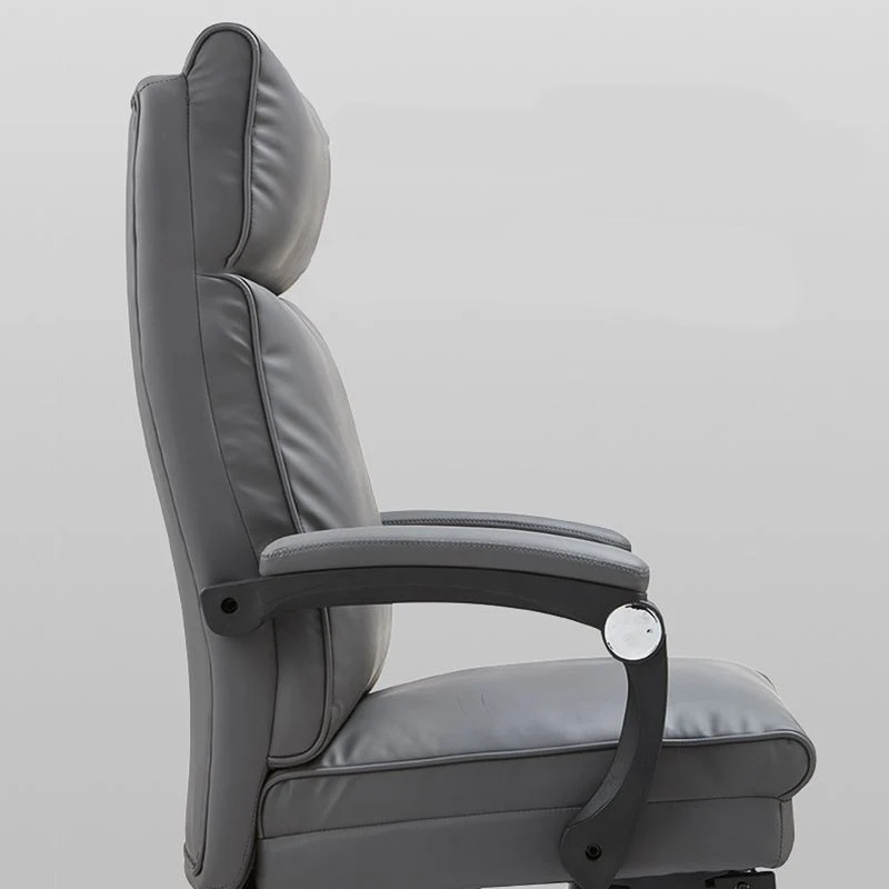 Mécanisme rembourré moderne d'inclinaison de chaise de bureau de bras aucune chaise de bureau ergonomique pénible Clearhalo