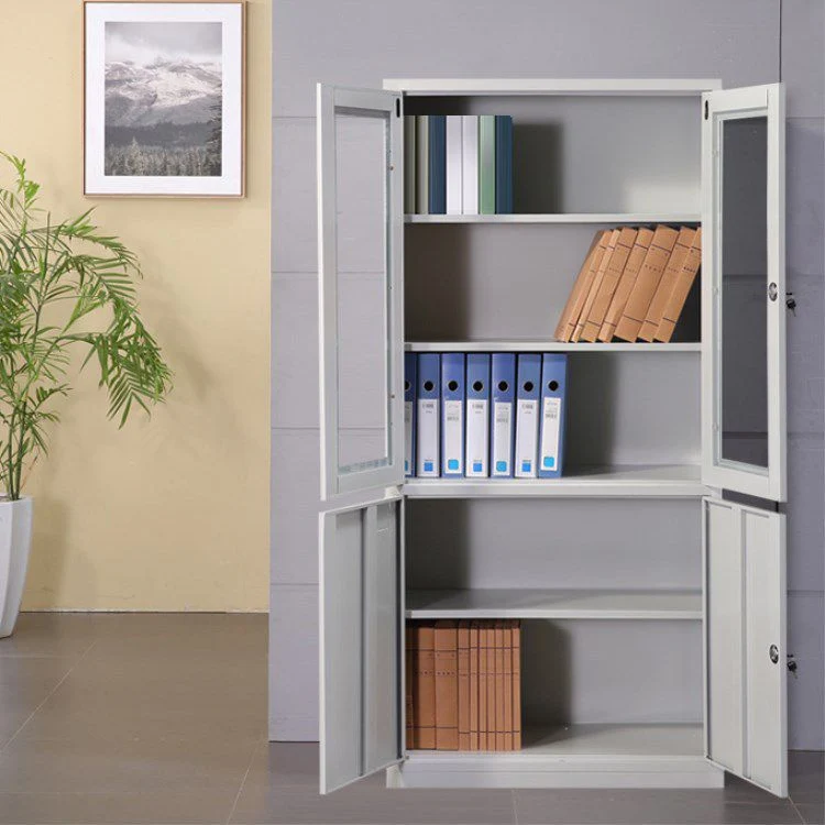 Modern Style File Cabinet Metal Filing Cabinet Home Office Clearhalo