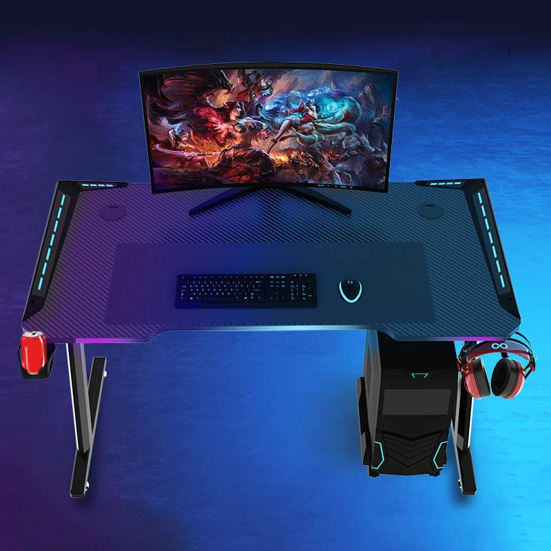 Pieds de Table en acier inoxydable, hauteur réglable, adapté au bureau de chambre à coucher Clearhalo