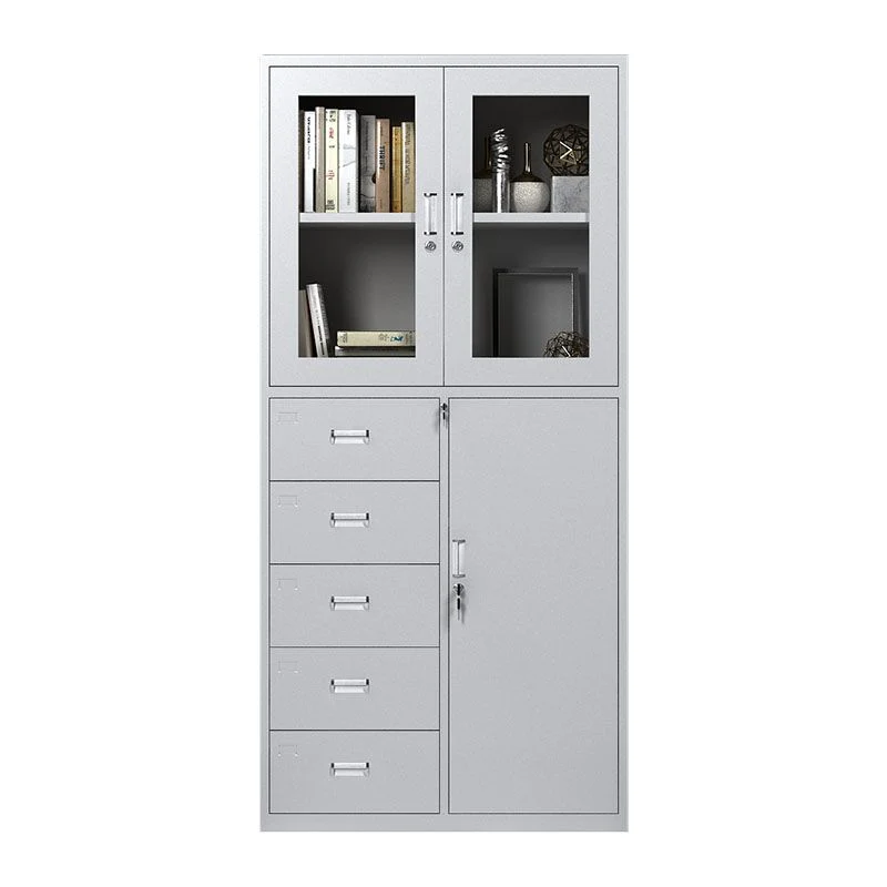 Rangement de serrure de meuble de classement blanc moderne pour la maison et le bureau Clearhalo