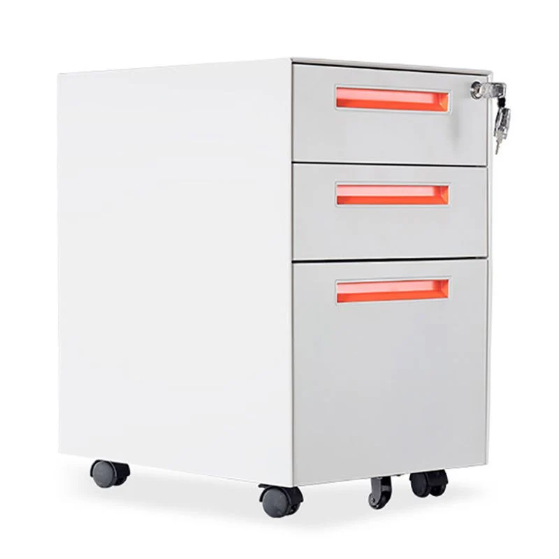 Serrure et stockage de classeur vertical en métal de classeur vertical de style moderne Clearhalo