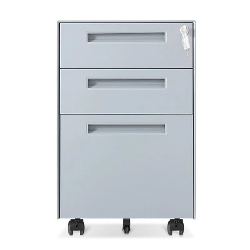 Serrure et stockage de classeur vertical en métal de classeur vertical de style moderne Clearhalo