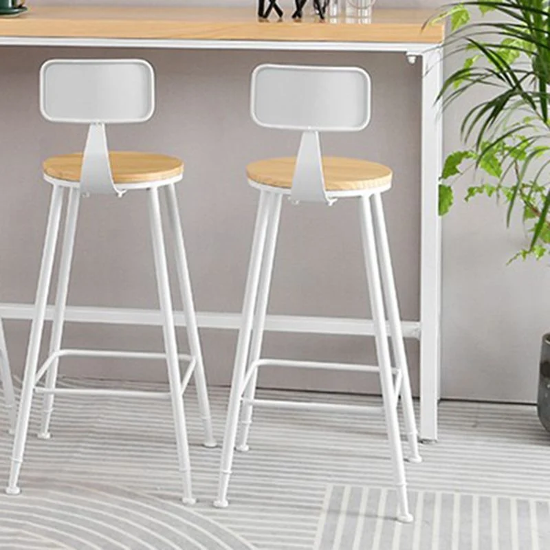 Table de bar rectangulaire en bois de style moderne, ensemble de 1/5/9 pièces pour la cuisine Clearhalo