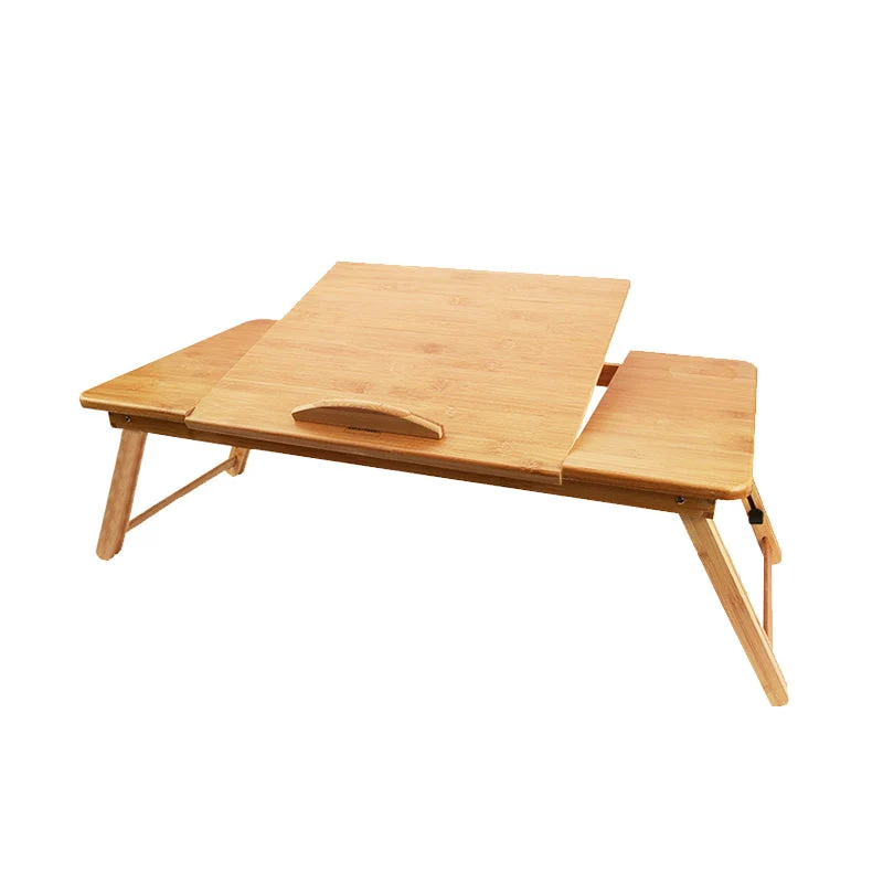 Table de bureau pliante en bois de style moderne, de forme rectangulaire, avec 2 pieds, pour le bureau Clearhalo