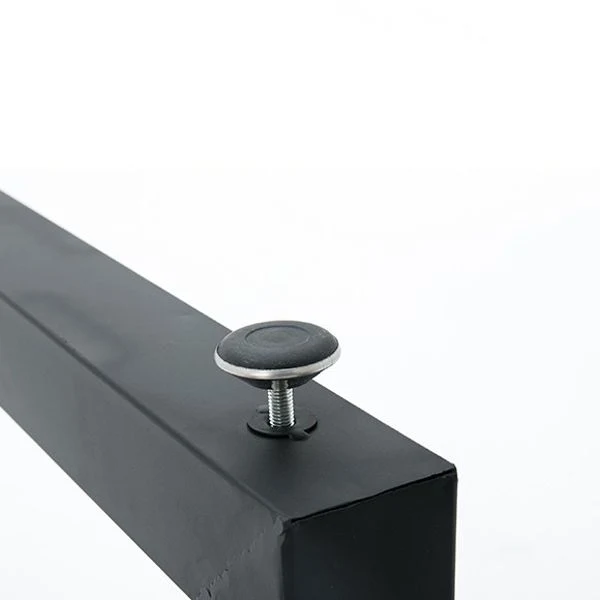 Table d'écriture fixe rectangulaire de bureau industriel en bois massif Clearhalo