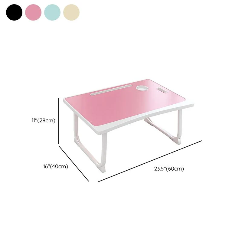Table d'ordinateur flottante en bois pour bureau d'écriture l 15,75 po avec base luge Clearhalo