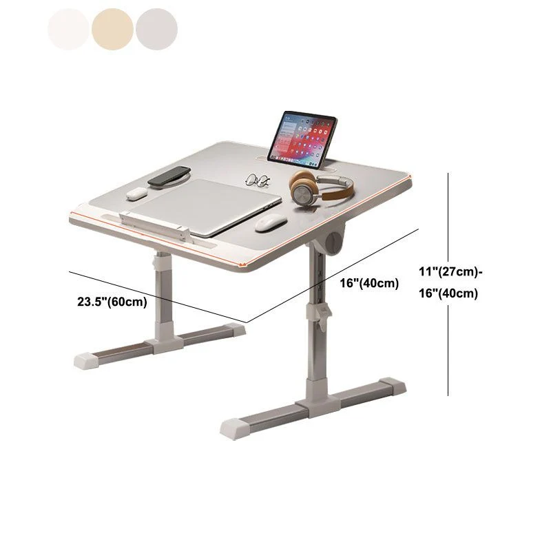 Table d'ordinateur portable de dortoir de bureau pliant moderne et contemporain Clearhalo