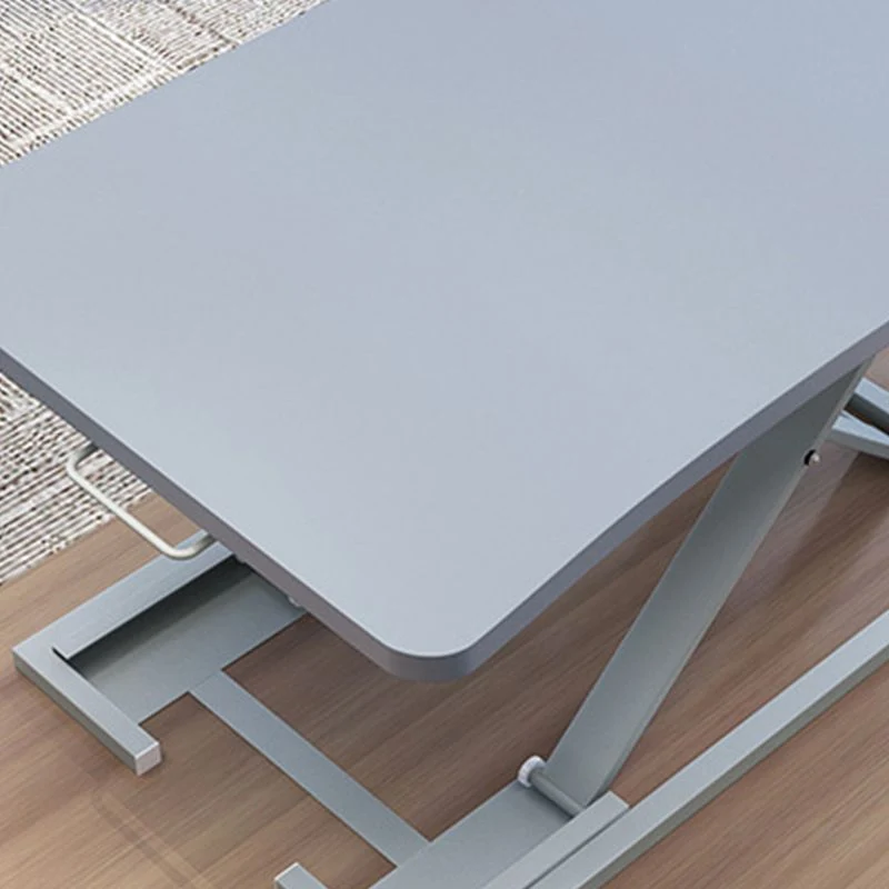 Table d'ordinateur portable pliante de bureau de convertisseur de bureau debout contemporain Clearhalo