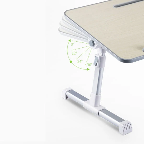 Table d'ordinateur portable réglable moderne pour dortoir et bureau Clearhalo