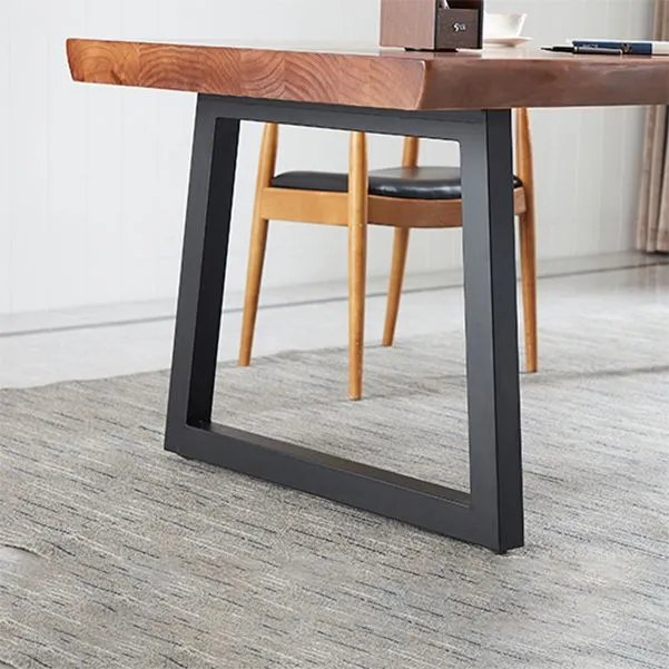 Table de réunion en bois massif, bureau à domicile, bureau d'écriture simple Clearhalo