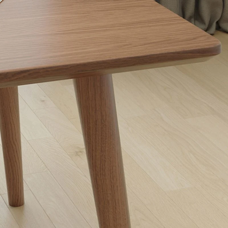 Table de réunion de bureau en bois massif de bureau rectangulaire de style moderne Clearhalo