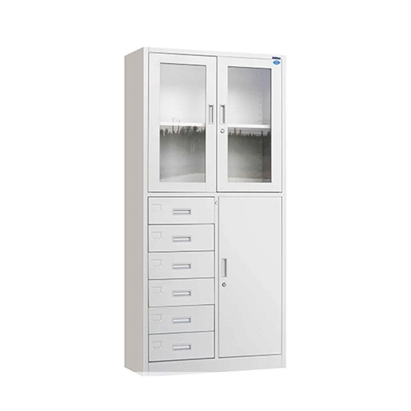 Tiroirs verrouillables en acier et armoire de rangement pour classeurs traditionnels Clearhalo