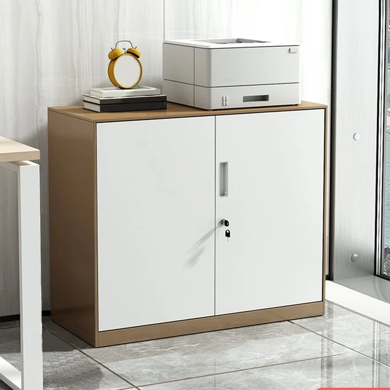 Tiroirs verrouillables en bois et classeur de rangement, armoire moderne Clearhalo
