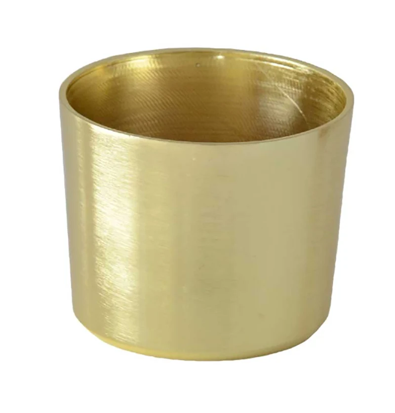Coupe de jambe en laiton brossé Cezanne
