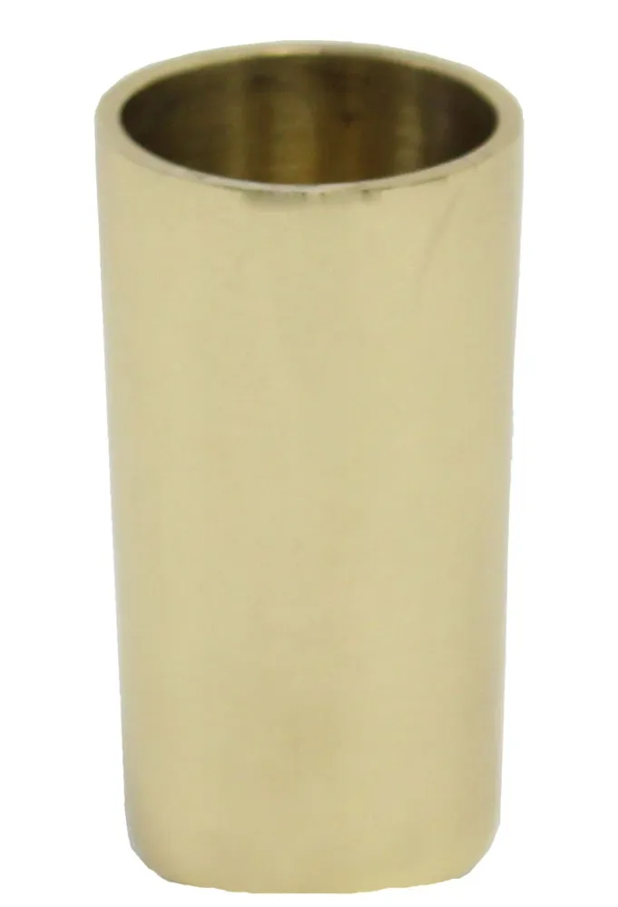 Coupe de jambe en laiton poli Mondrian