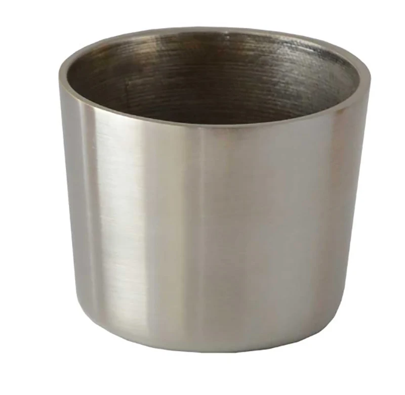 Coupe de jambe en nickel brossé Cezanne