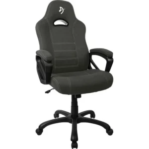 TieDex UK AROZZI ARZZ05 Enzo Woven Fabric Gaming Chair - Grey & Black CPT-TIEDEX