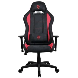 TieDex UK AROZZI Torretta Supersoft Fabric Gaming Chair - Red CPT-TIEDEX