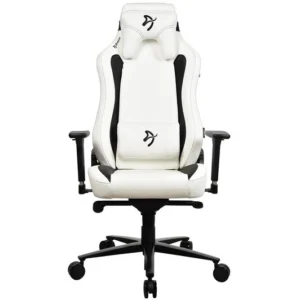 TieDex UK AROZZI Vernazza Faux Leather Gaming Chair - White CPT-TIEDEX