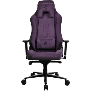 TieDex UK AROZZI Vernazza Soft Fabric Gaming Chair - Purple CPT-TIEDEX