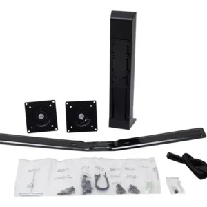 TieDex UK Ergotron WorkFit Universal - twin monitor kit - black CPT-TIEDEX