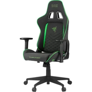 TieDex UK RAZER Tarok PRO X Cloth Gaming Chair - Grey & Green CPT-TIEDEX