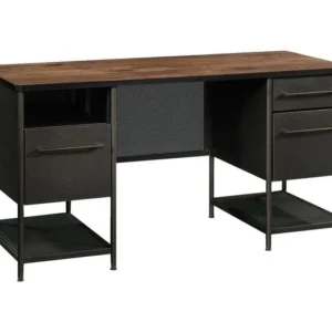 TieDex UK TEKNIK Boulevard Cafe Desk - Metal & Wood CPT-TIEDEX