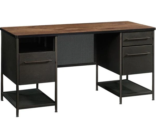 TieDex UK TEKNIK Boulevard Cafe Desk - Metal & Wood CPT-TIEDEX