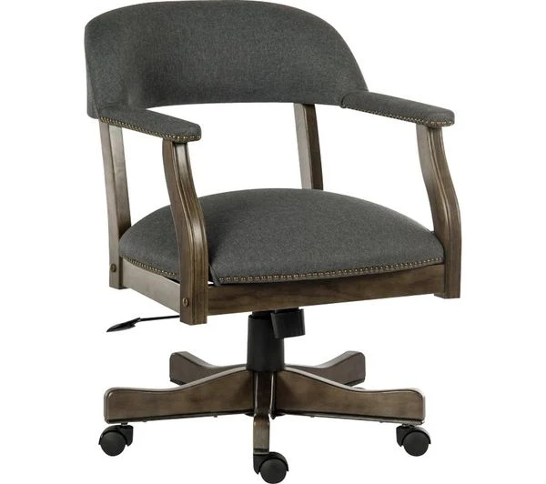 TieDex UK TEKNIK Captain Fabric Reclining Executive Chair - Grey CPT-TIEDEX