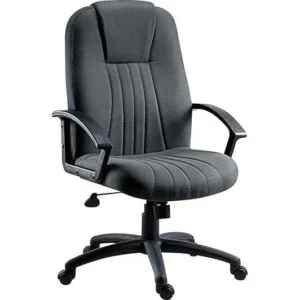 TieDex UK TEKNIK City Fabric Tilting Executive Chair - Charcoal CPT-TIEDEX