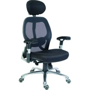 TieDex UK TEKNIK Cobham OA1013BLK Mesh Reclining Executive Chair - Black CPT-TIEDEX