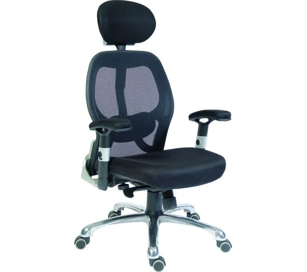 TieDex UK TEKNIK Cobham OA1013BLK Mesh Reclining Executive Chair - Black CPT-TIEDEX