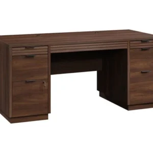 TieDex UK TEKNIK Elstree 5426484 Executive Desk - Spiced Mahogany CPT-TIEDEX