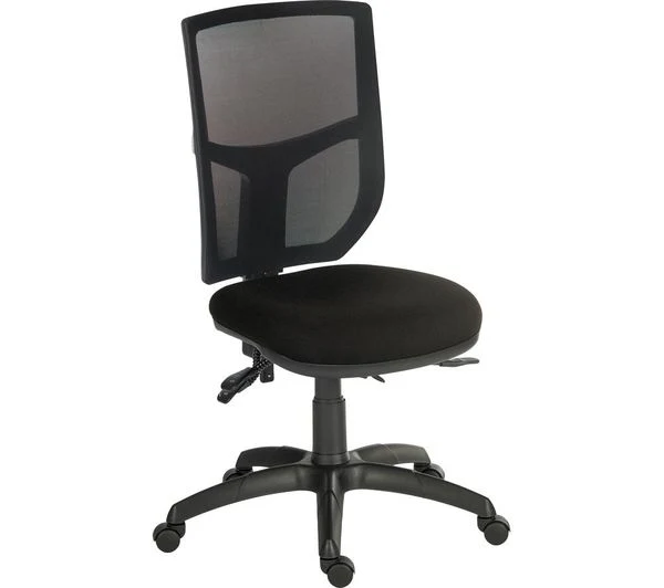 TieDex UK TEKNIK Ergo Comfort Mesh Tilting Operator Chair - Black CPT-TIEDEX