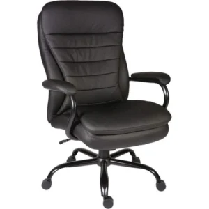 TieDex UK TEKNIK Goliath B991 Bonded Leather Reclining Executive Office Chair - Black CPT-TIEDEX