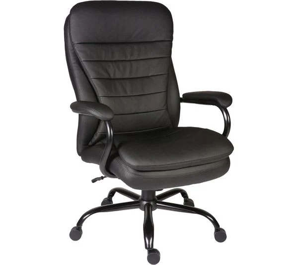 TieDex UK TEKNIK Goliath B991 Bonded Leather Reclining Executive Office Chair - Black CPT-TIEDEX