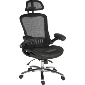 TieDex UK TEKNIK Harmony Mesh Operator Chair - Black CPT-TIEDEX