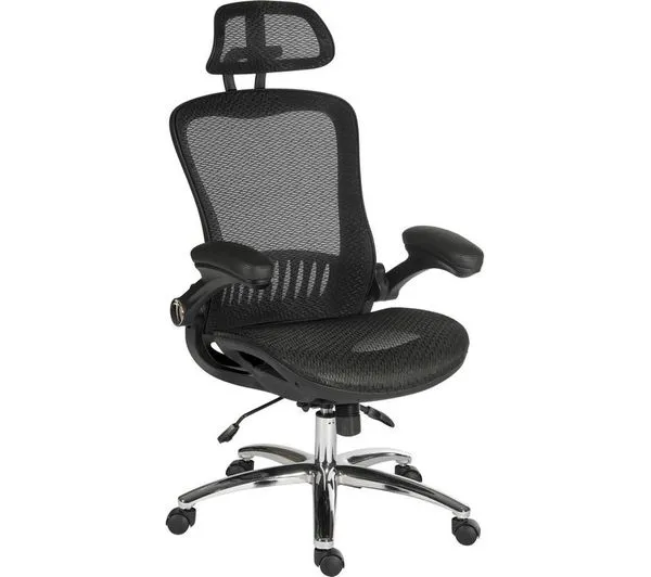 TieDex UK TEKNIK Harmony Mesh Operator Chair - Black CPT-TIEDEX