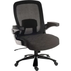 TieDex UK TEKNIK Hercules Extreme Heavy Duty Fabric & Mesh Chair - Black CPT-TIEDEX