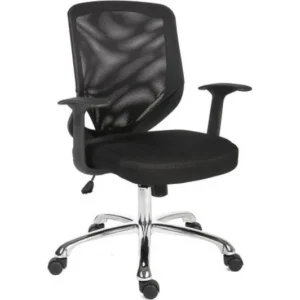 TieDex UK TEKNIK Nova Mesh Tilting Executive Chair - Black CPT-TIEDEX