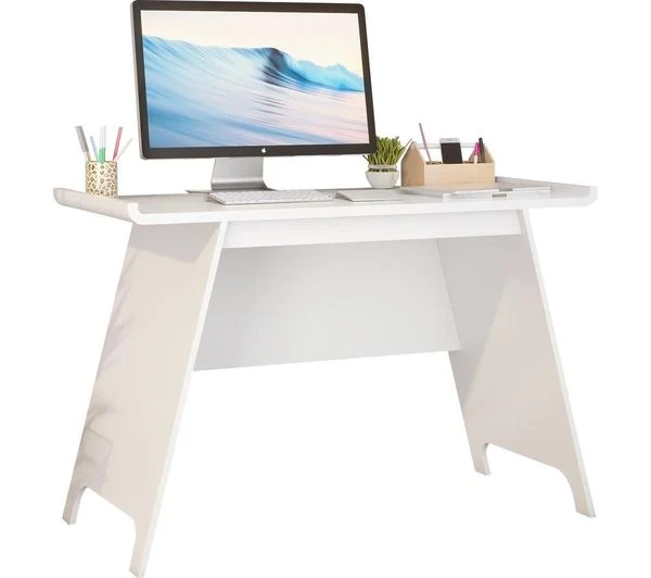 TieDex UK TEKNIK Towson 7700002 Trestle Desk - White CPT-TIEDEX