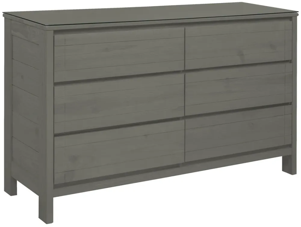 Bureau 6 tiroirs WildRoots - Graphite Crate Designs